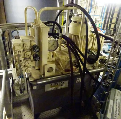 Krauss-Maffei VZO 125/3.2C perforate basket centrifuge, 316SS.