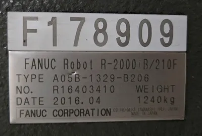 Used 2016 FANUC R-2000IB/210F + R30IB Robots Michigan US | iGAM Industrial Marketplace #1144083