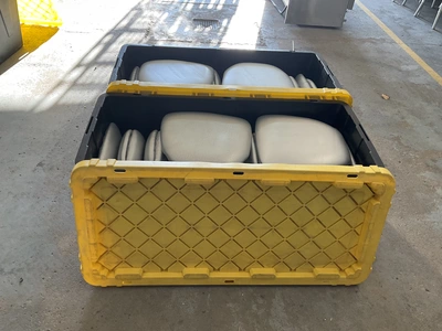 Used 44 PADDED SEAT CUSHIONS Party/Banquet Supplies Michigan US | Miedema Asset Management Group #1761437