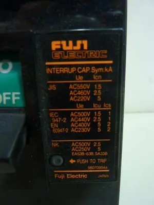USED FUJI ELECTRIC SA33B-5