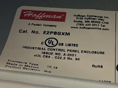 E2PBGXM | Hoffman  Deep Pushbutton Enclosure 2PB x 22.5mm - New Other