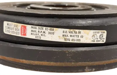 USED WARNER ELECTRIC 5281-451-005