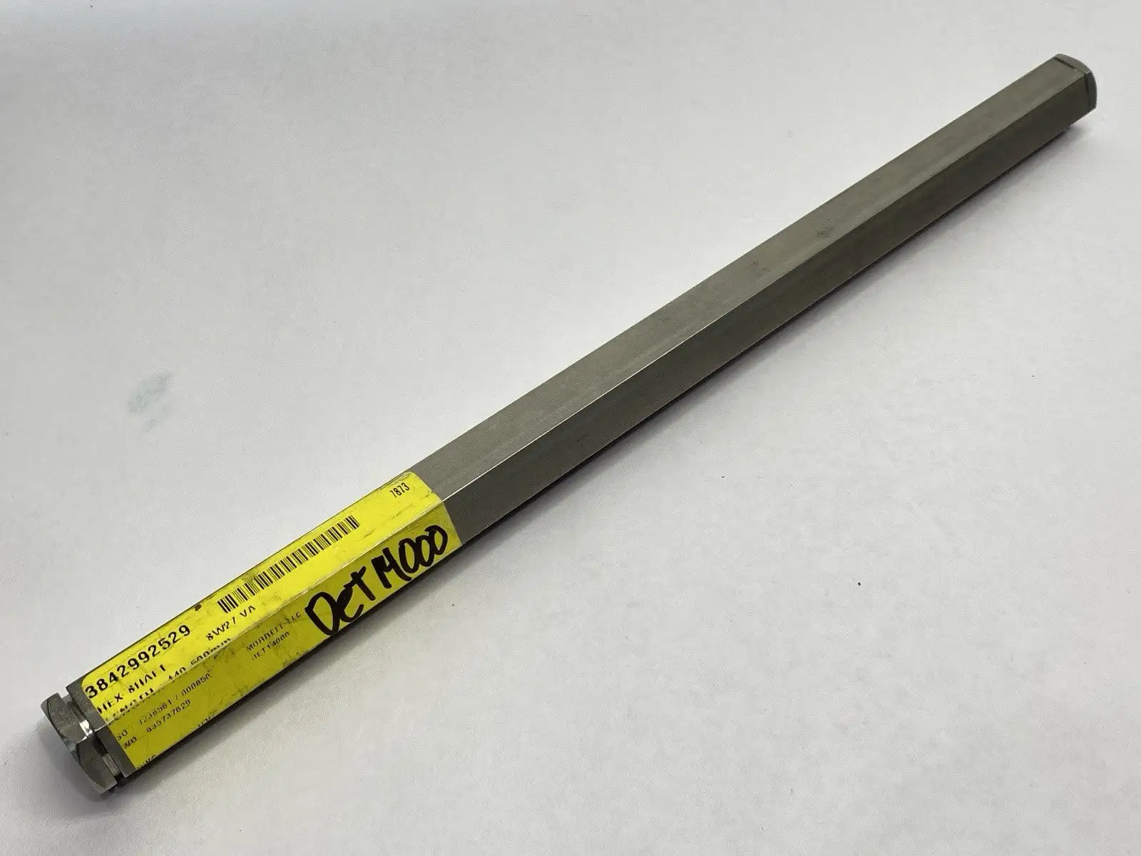 3 842 992 529 | Bosch Rexroth 3842992529 Brass 1" Inch Hex Shaft 187mm Length SW27 - New