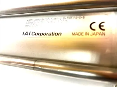 USED IAI HIGH THRUST ROD ACTUATOR 150MM STROKE