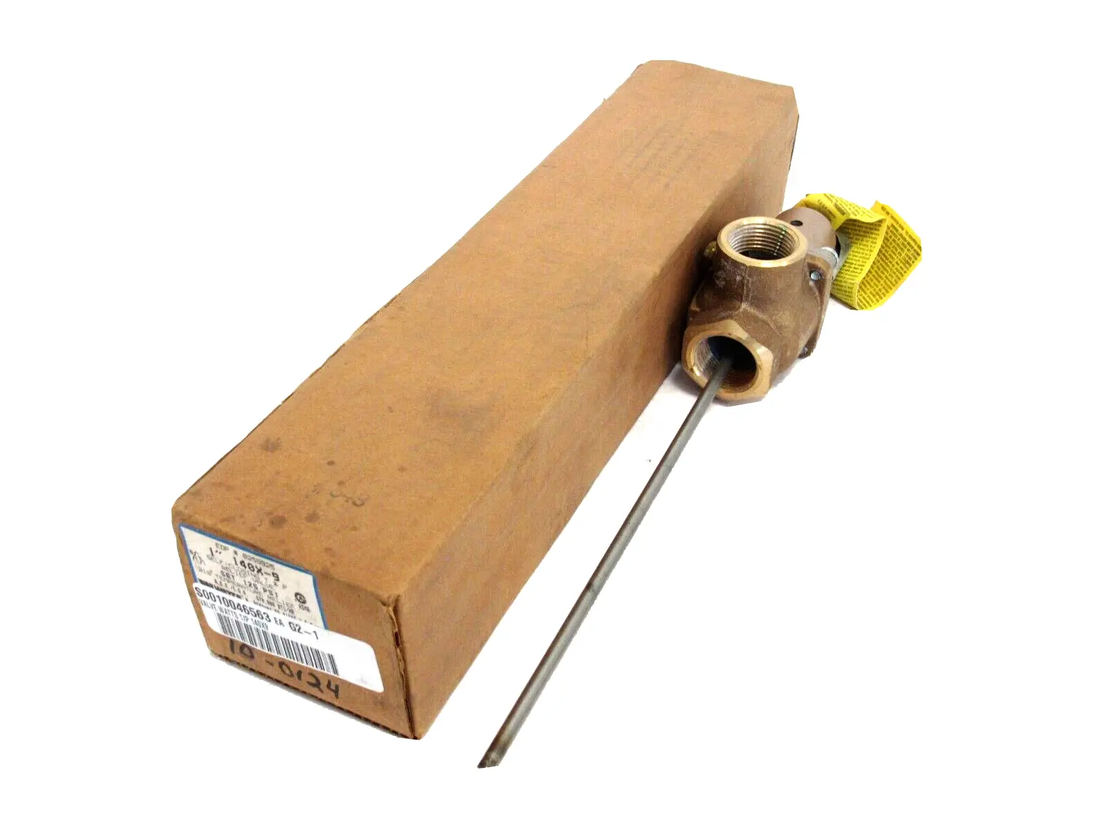 NEW WATTS 140X-9 RELIEF VALVE 1" 210 DEG. 125 PSI 140X9