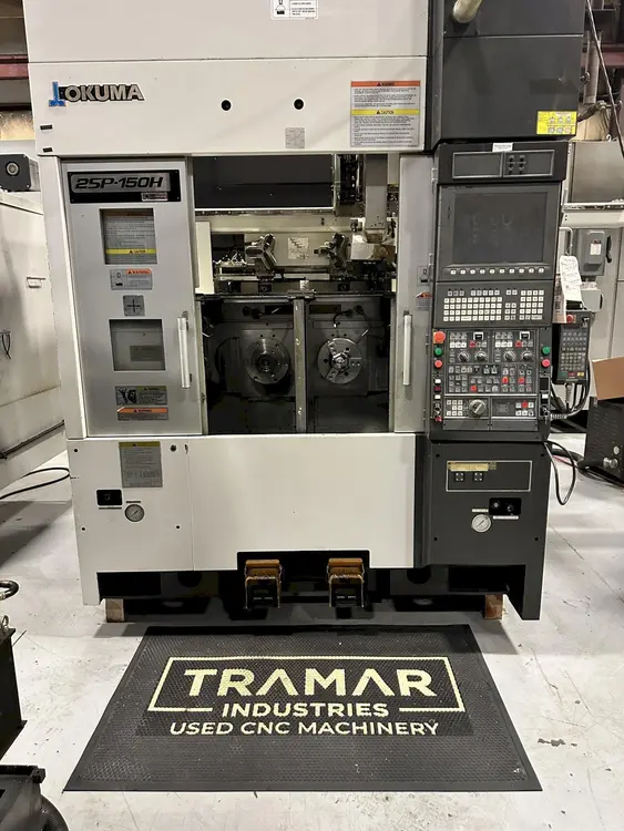 Used 2015 OKUMA 2SP-150H CNC Lathes Michigan US | Tramar Industries #419494