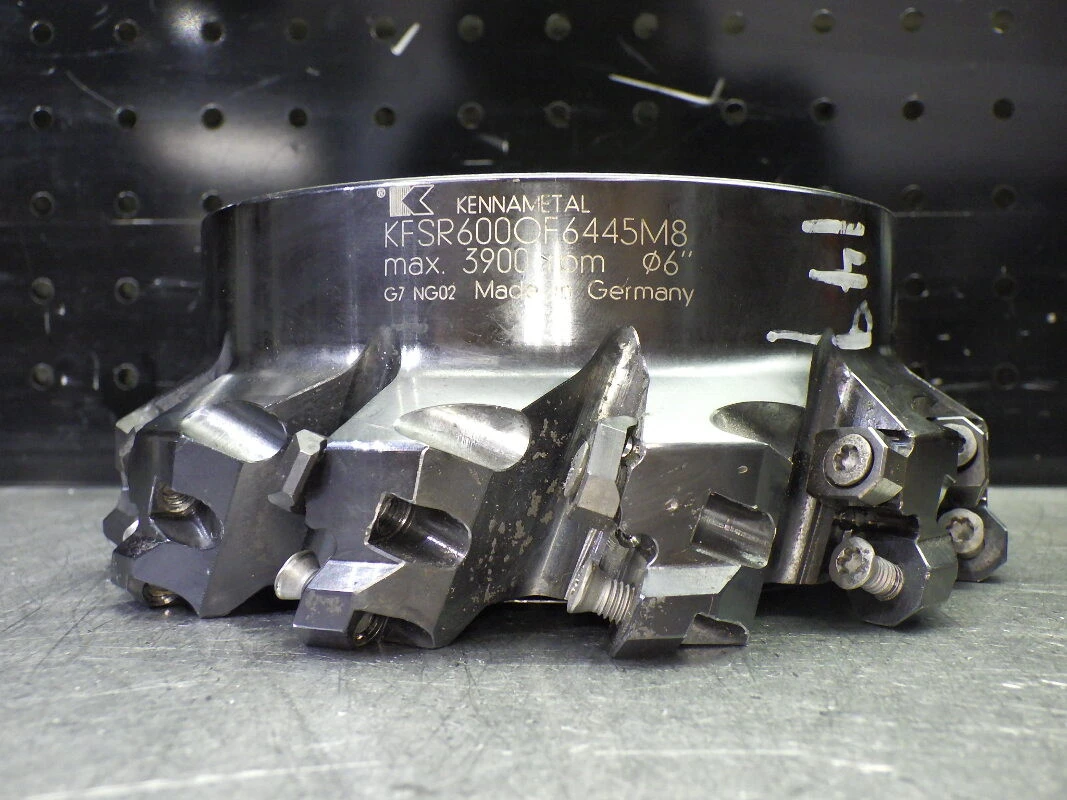 Kennametal 6" Indexable Facemill 2" Arbor KFSR600OF6445M8 (LOC2433A)