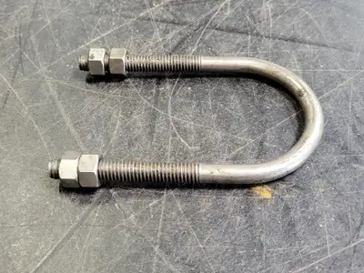 U-bolt Round Bend 2.5 in. Width x 4.75 in. Length (Bag of 21/Qty)