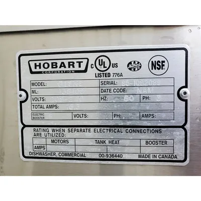 USED HOBART CORP. CLPS76E