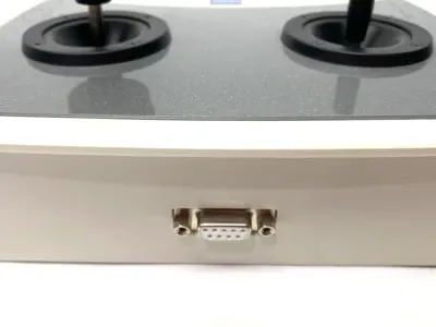 USED ZEISS DUAL-JOYSTICK X-Y-Z SPECIMEN STAGE CONTROLLER FOR ELECTRONIC MICR