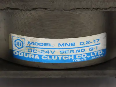 Ogura Clutch Model MNB 0.2-17 DC-24V Off Okuma LB15 Turning Center