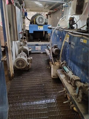 Elgin ClearWave 40 containerized dewatering system.