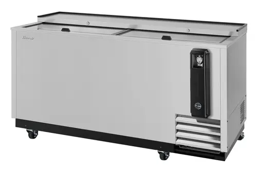 Turbo Air TBC-65SD-N6 65" Forced Air Bottle Cooler - Holds (528) 12 oz Bottles, Stainless Interior, 115v
