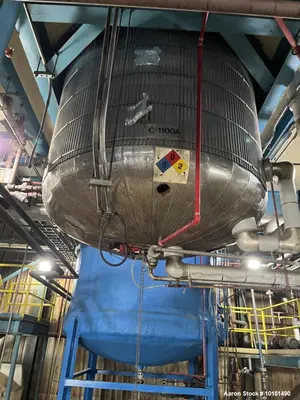 Used Alloy Fabricators 2,200 Gallon 316L Stainless Steel Jacketed Mix Tank