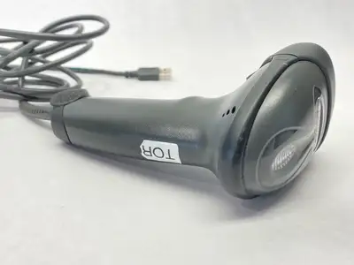 USED SYMBOL BARCODE LABEL SCANNER W/ CBA-U01-S07ZAR CABLE