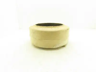 Mitco 12x5-1/2x8 Super Solid Press-On Forklift Tire Smooth Non-Marking White