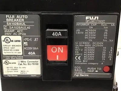 USED FUJI ELECTRIC SA102BAUL40