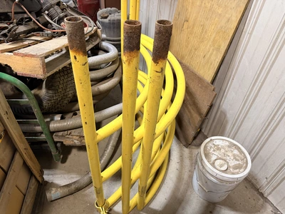 Used LOT INCLUDES EVERTHINGY ON THE CART: WINCHES AND RACK, SMALL TIRES, CART, AND MORE. _UNKNOWN_ Maintenance Carts Michigan US | Miedema Asset Management Group #1304328