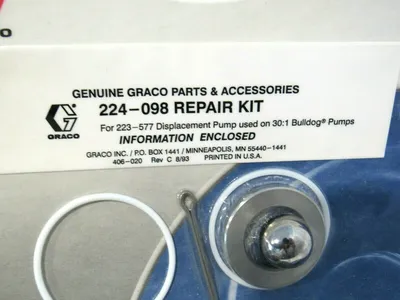 NEW GRACO 224-098 REPAIR KIT 224098