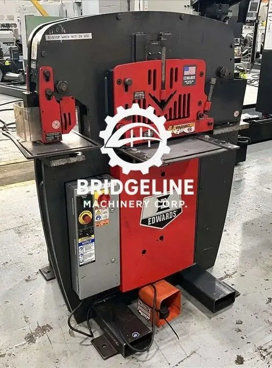 Used 2018 EDWARDS 55 TON Ironworkers Virginia US | Bridgeline Machinery Corp. #775397