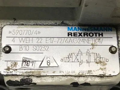 USED REXROTH 4WE6J53/AG24NK4/B10 S0524
