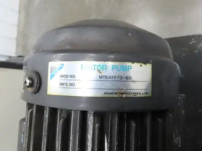 Daikin Hydraulic Power Unit 6.8GPM 220V w/Chiller 1.5kW & Circulation Pump/Motor