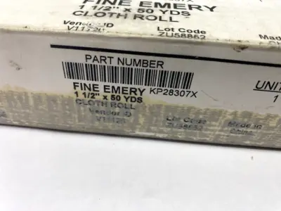 KP28307X | Abrasive Cloth Roll 1-1/2" CUT TO 25YDS - New Other