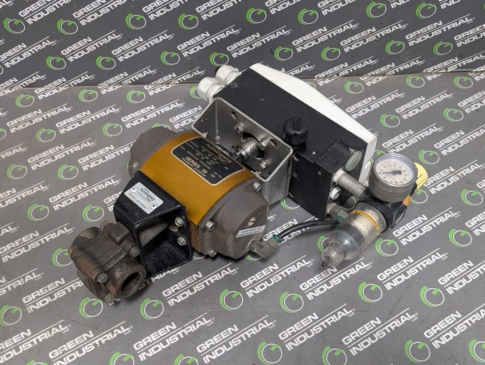 ABB / Flowserve 3/4" Actuated Ball Valve V18345-2020420001 B4446PTSE Used