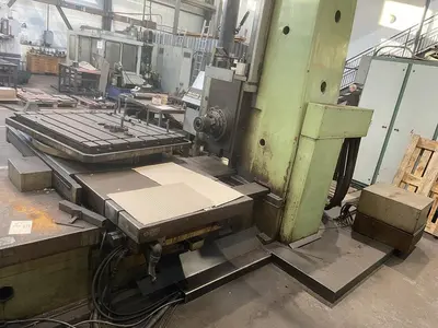 Used 1984 TOS WH 10 NC Horizontal Table Type Boring Mills CZ | Amaron s.r.o. #1061807