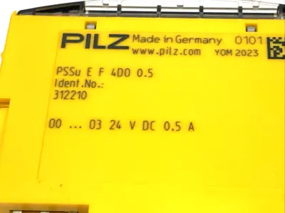 USED PILZ PSSU E F 4DO 0.5, 312210