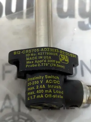 New | in-Stock TURCK BI2-CRS0705-ADZ30X3-B3131/S34 Relays & Switches | Surplus Asset Holdings #1205744