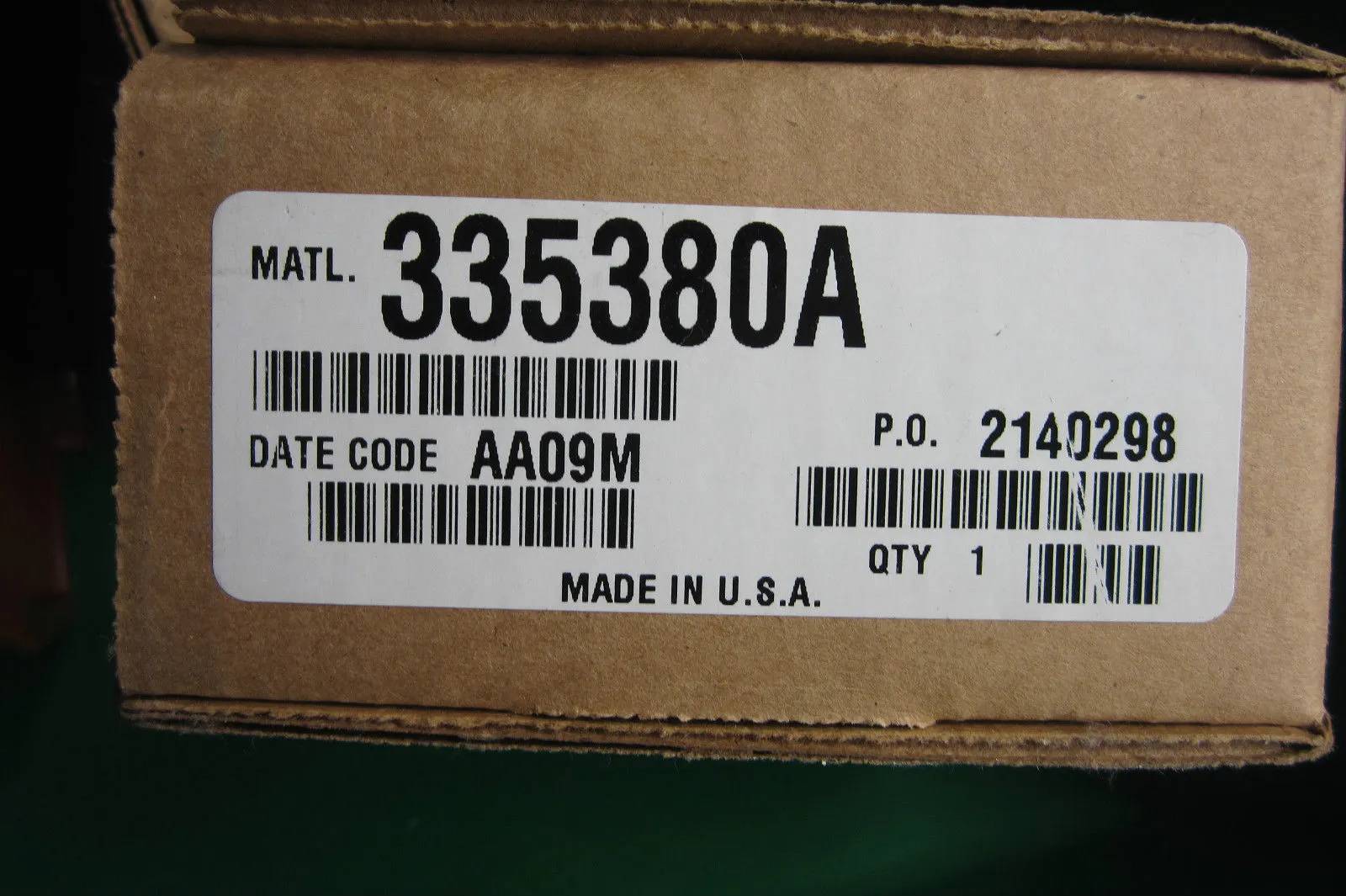 NEW NORDSON 335380A SERVICE KIT