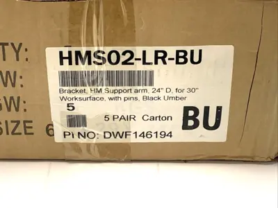 New | in-Stock Herman-Miller Cantilever Support Arm BOX OF 5 PAIR Office Equipment Michigan US | Maverick Industrial Sales #1419230