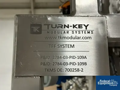 NEW Turn-Key Modular Systems (TKMS) Turn-Key Modular Systems (TKMS) Stainless Steel Tangential Flow Filtration Skid