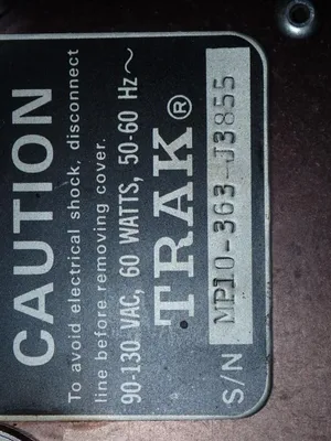 Trak Digital Readout
