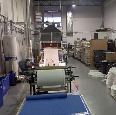 USED BFE PP MELTBLOWN FABRIC MAKING LINE