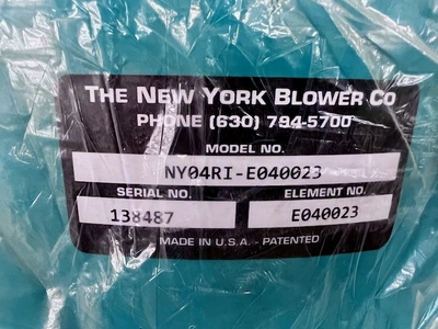 USED New York Blowers NY04RI-E040023