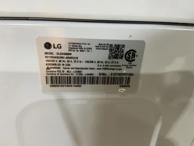 Used LG DLEX4080W Hopper Dryers Michigan US | Miedema Asset Management Group #1320957