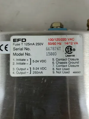 Used EFD _UNKNOWN_ SMT Glue Dispenser South Carolina US | Palmetto Automation #1166251
