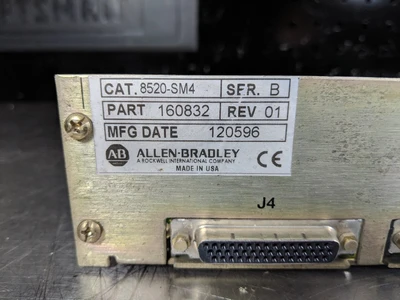 Allen-Bradley 8520-SM4 Series B 4-Axis Servo Module 160832 (LOC2433B)