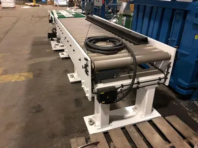 USED SRC SYSTEMS LTD. FINISHED ROLL UNLOADING SYSTEM