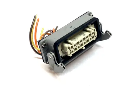 Used HARTING W/ 09330162701 INSERT CONNECTOR Connector Accessories | Maverick Industrial Sales #1105215