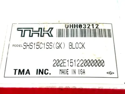 NEW THK SHS15C1SS GK LINEAR GUIDE BLOCK