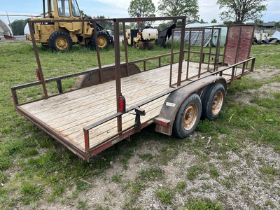 1981 City Equipment Trailer