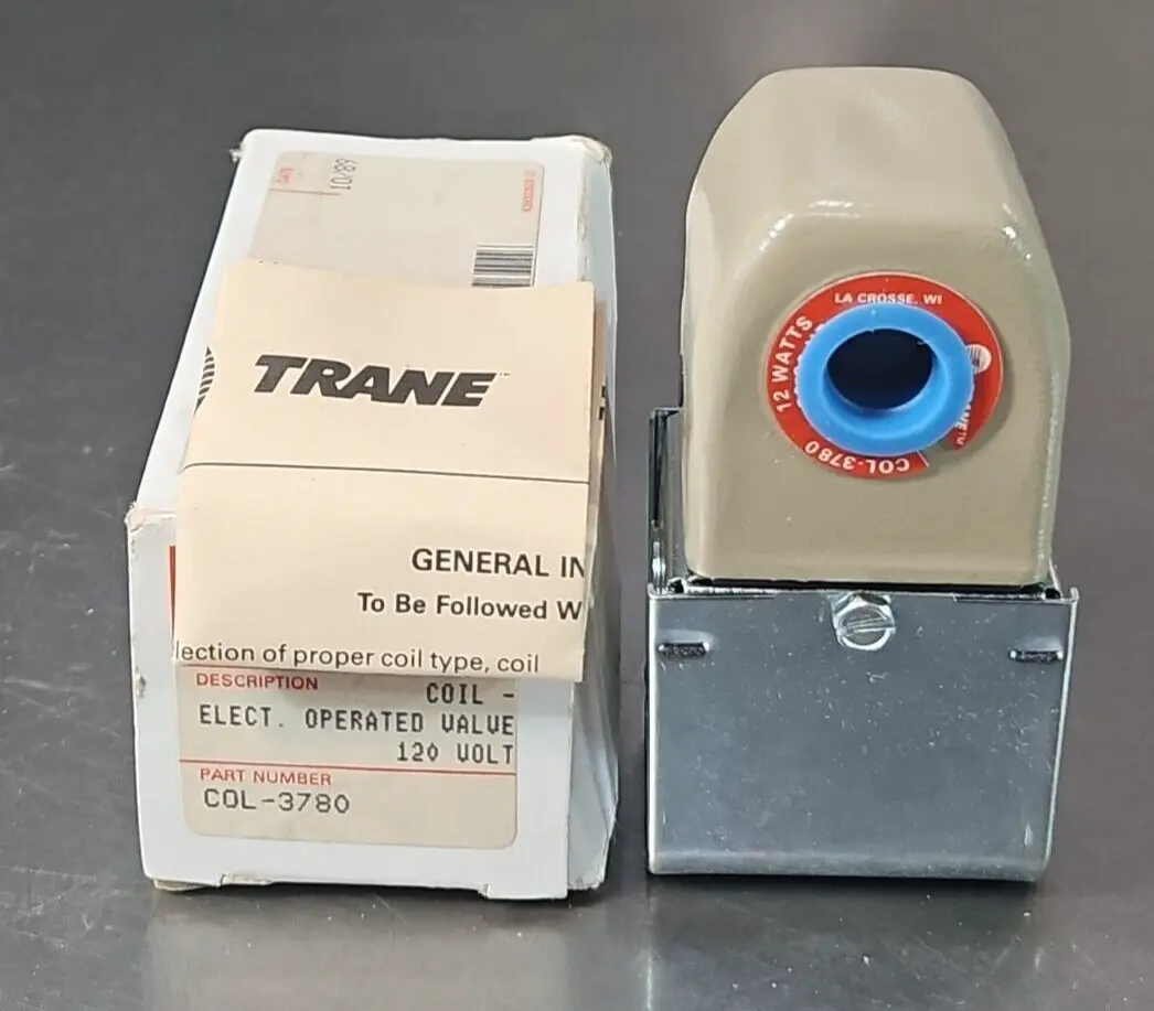 Trane COL-3780 Solenoid Coil 120v loc4C29