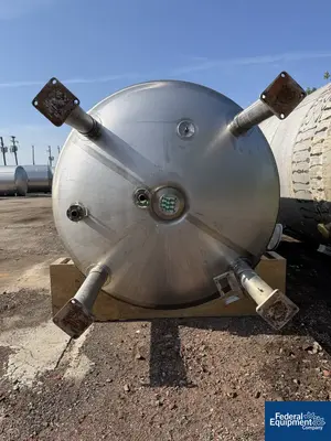 Used Feldmeier 15,000 Liter Feldmeier Reactor, 316L S/S, 60/90# Reactors Ohio US | Federal Equipment Company #1090471