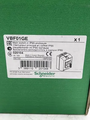 New | in-Stock SCHNEIDER SCHNEIDER VBF01GE Misc Electrical & Power Parts | ND Industrial Surplus #1214686