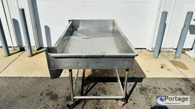 Vegetable / Produce Sorting / Washing / Cleaning Station  |   Stainless Steel