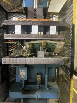 USED 1995 BTM BTM P-5-H X 4.5" STROKE TE-150 A=14.8" PRESS