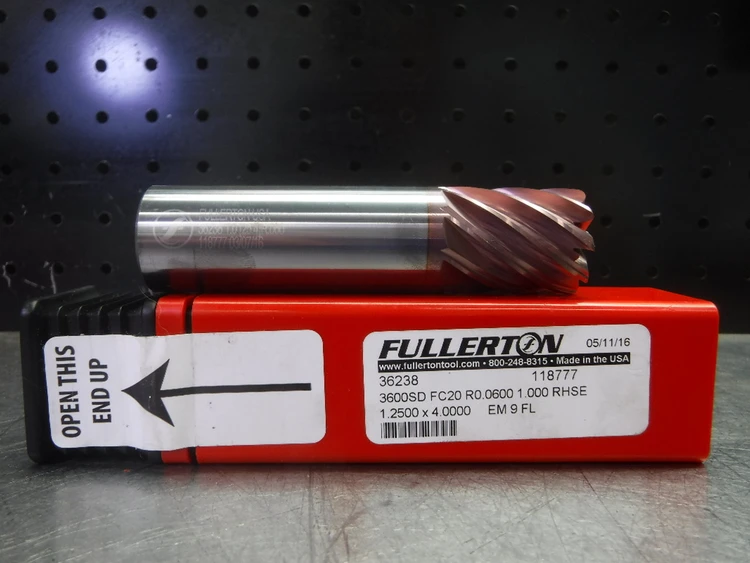 New | in-Stock FULLERTON _UNKNOWN_ Carbide Endmills Michigan US | Superior Machine & Tool Inc #213423